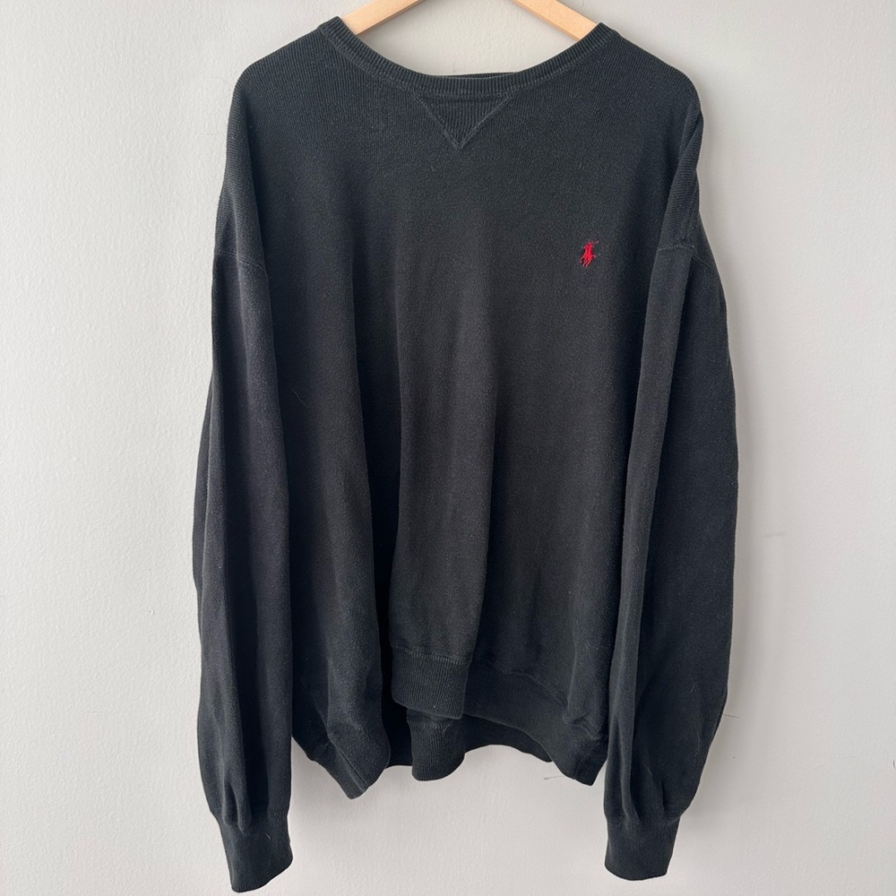 Vintage Ralph Lauren Crewneck Black Sweater